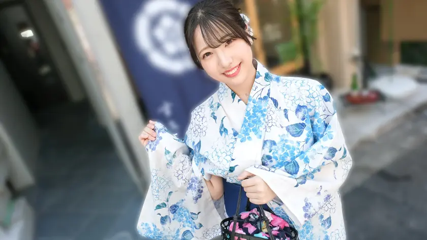  浴衣姿が似合う美少女のナンパで大惨事w… 一色さら (200GANA-3310)-1