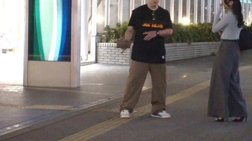  【街角ファッションチェックナンパ】仕事… 渋沢りえる (200GANA-3348)-1