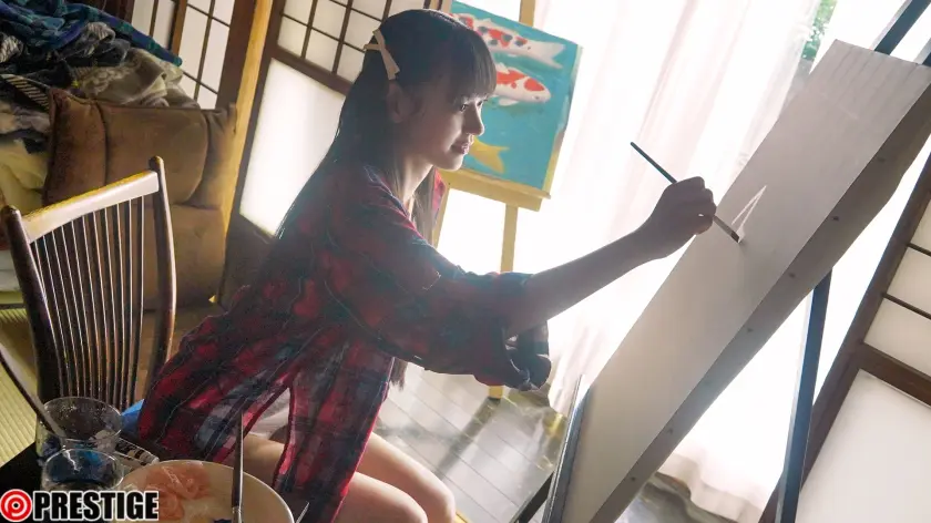  性欲に支配された美大生カップルの同棲中… 八掛うみ (ABF-270)-1