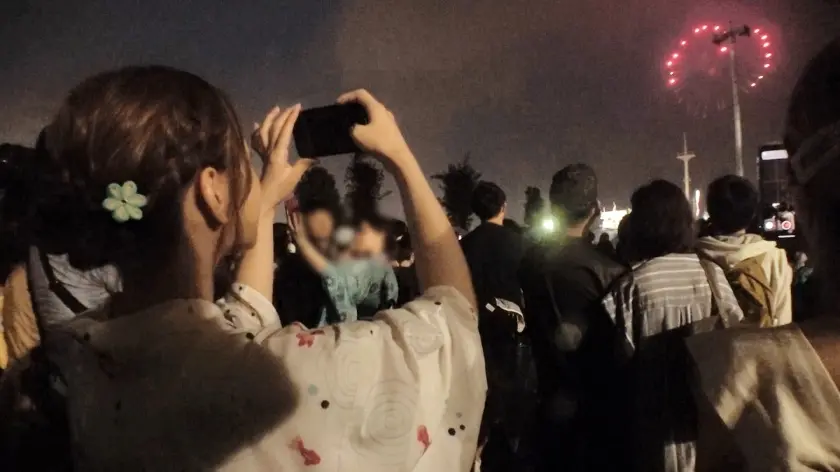  花火大会ナンパ 06 花火が上がる直前… 愛瀬るか (200GANA-2132)-2