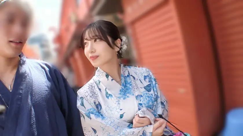  浴衣姿が似合う美少女のナンパで大惨事w… 一色さら (200GANA-3310)-3