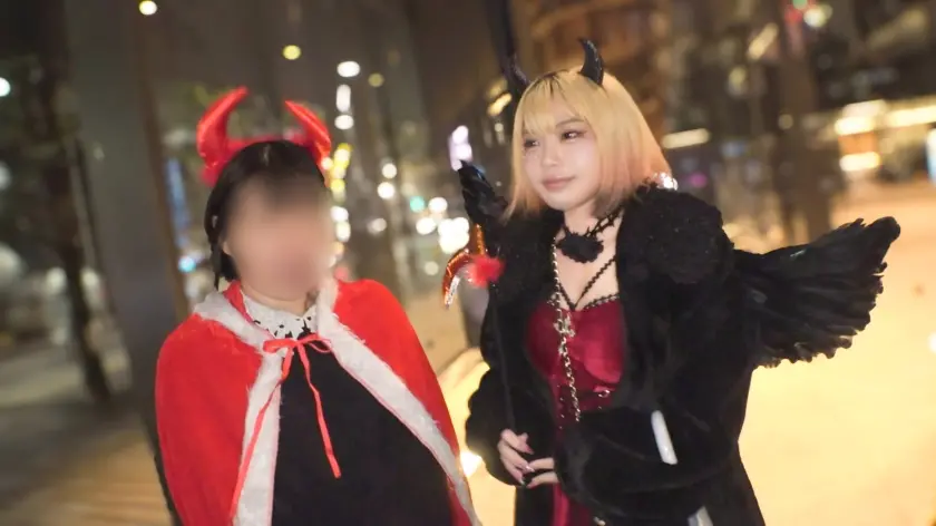  ハロウィンで出会った女の子にエッチなお… 月城るな (200GANA-3370)-3