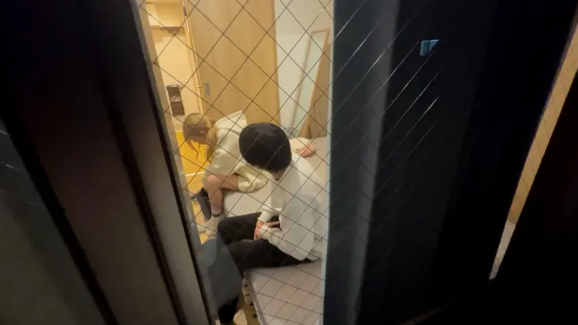  M区金髪ツインテ低身長ギャルデリ嬢  藍瀬ミナ (483MADO-012)-6