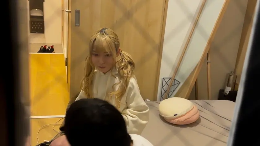  M区金髪ツインテ低身長ギャルデリ嬢  藍瀬ミナ (483MADO-012)-7