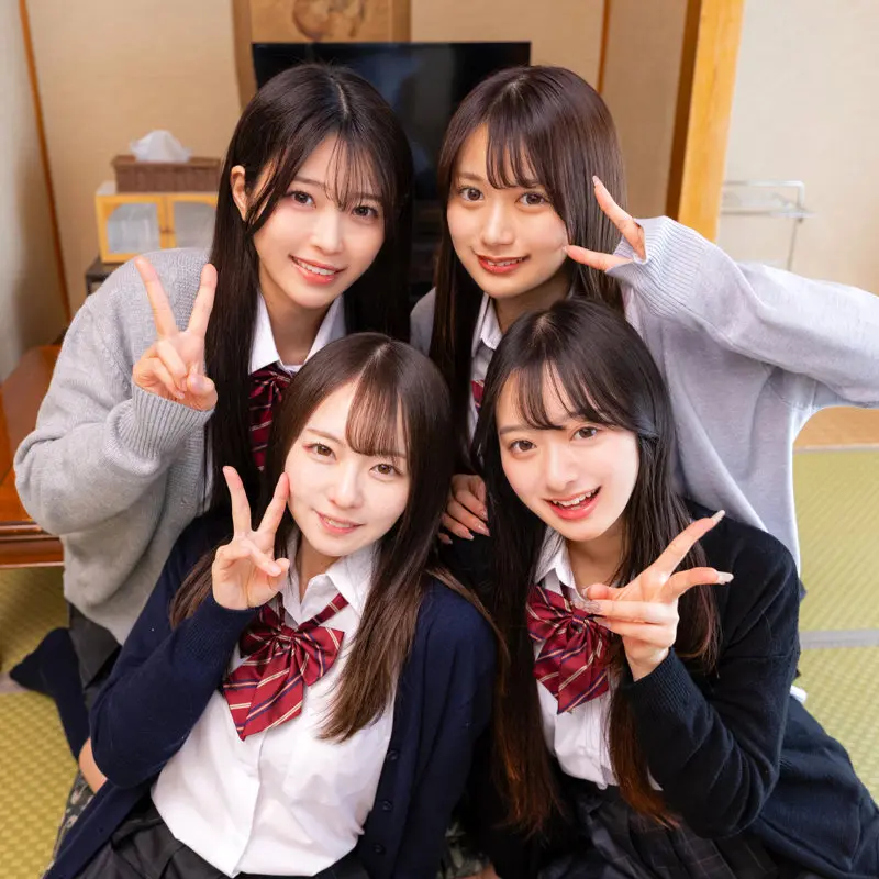 かりん＆めいさ＆かほ＆あおい 北岡果林 (deaa040)-1